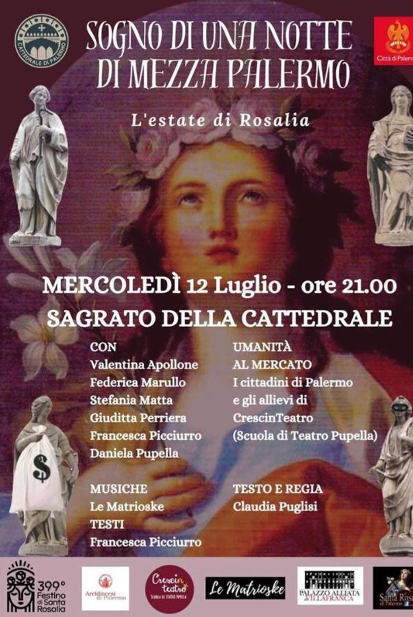 팔레르모 Loft Alla Cattedrale 아파트 외부 사진